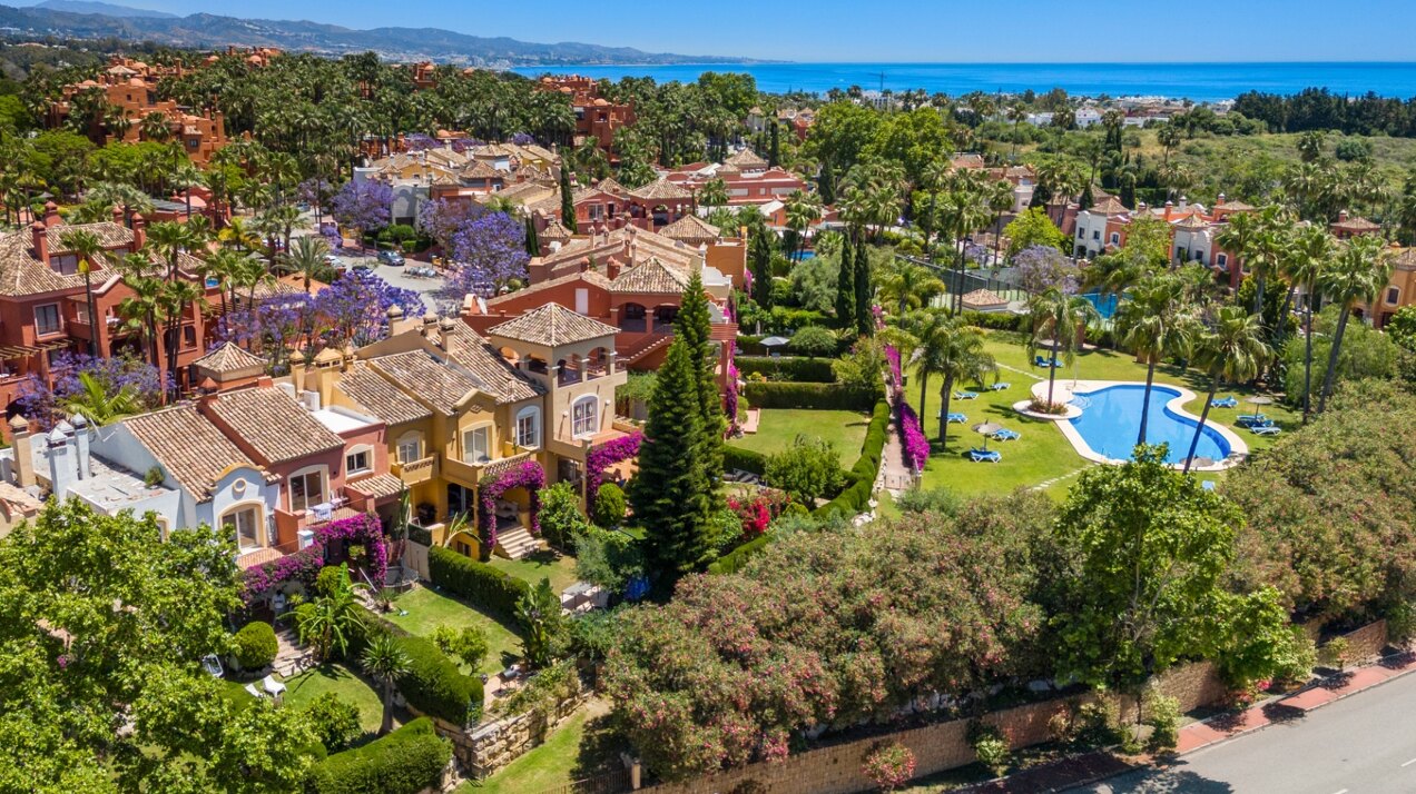 Exquisite townhouse could be your serene sanctuary in the heart of Puerto Banús