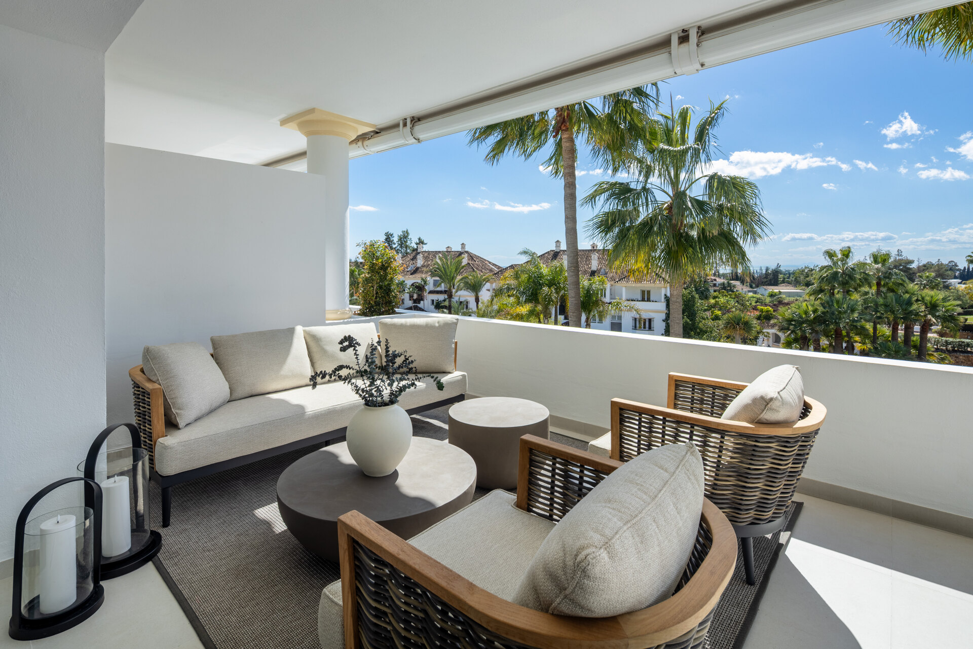 Elegant duplex penthouse offers modern comfort