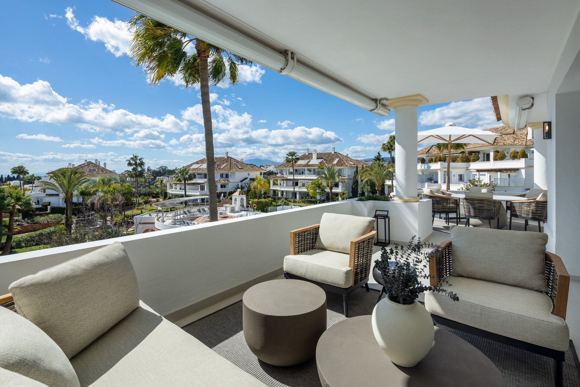 Elegant duplex penthouse offers modern comfort