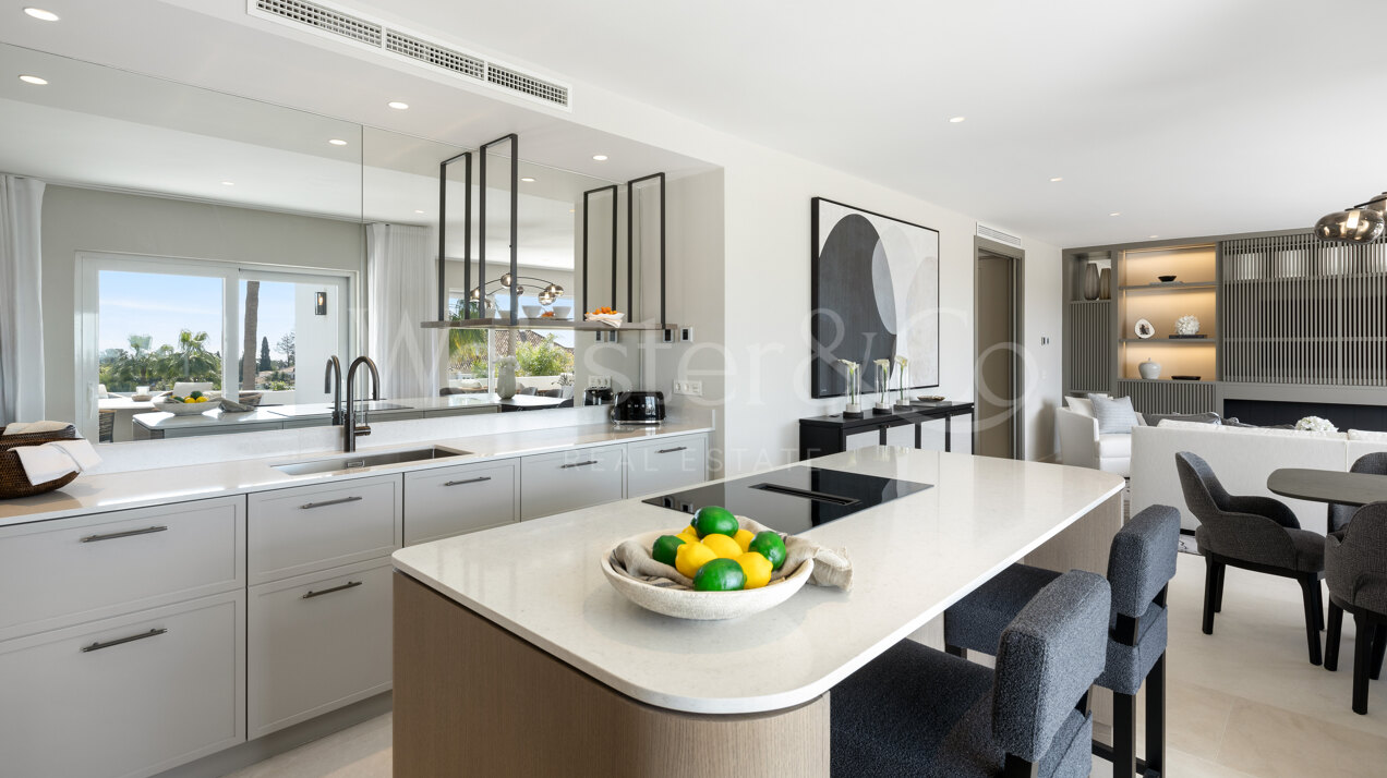 Elegant duplex penthouse offers modern comfort