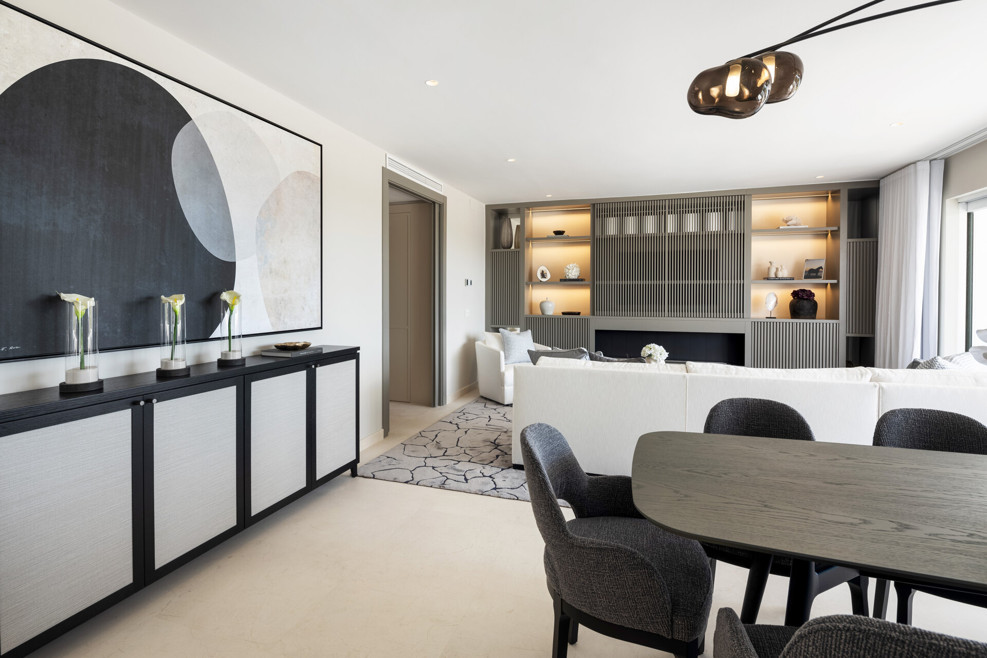 Elegant duplex penthouse offers modern comfort