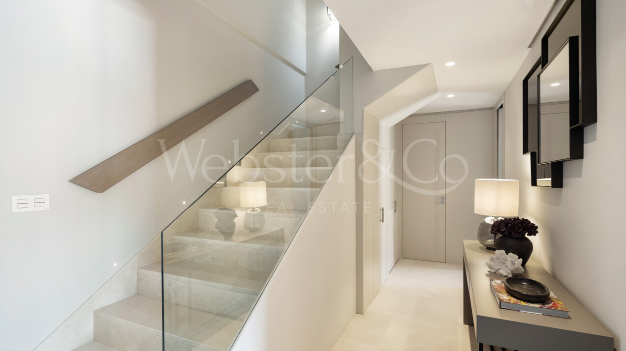 Elegant duplex penthouse offers modern comfort