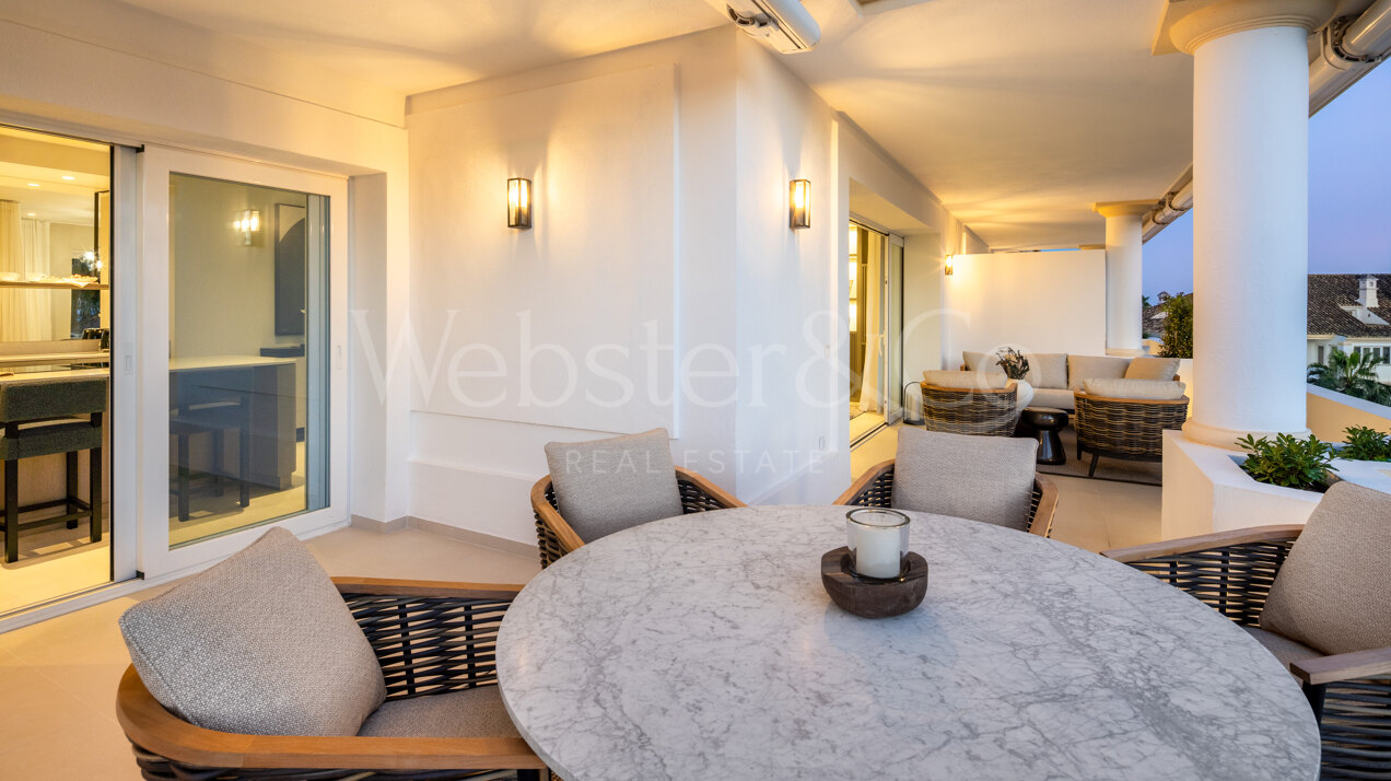 Elegant duplex penthouse offers modern comfort