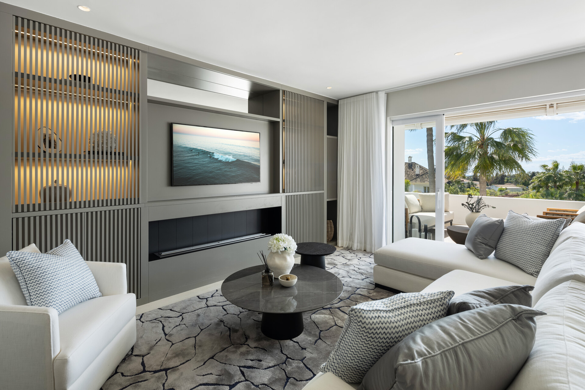 Elegant duplex penthouse offers modern comfort