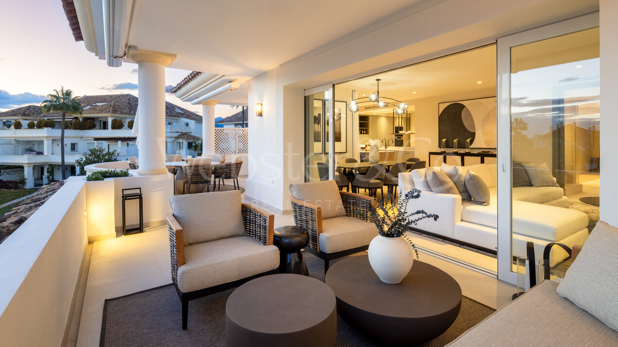 Elegant duplex penthouse offers modern comfort