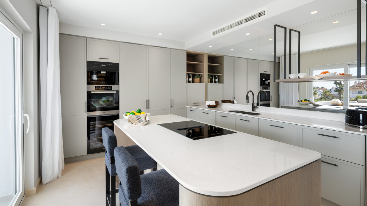 Elegant duplex penthouse offers modern comfort