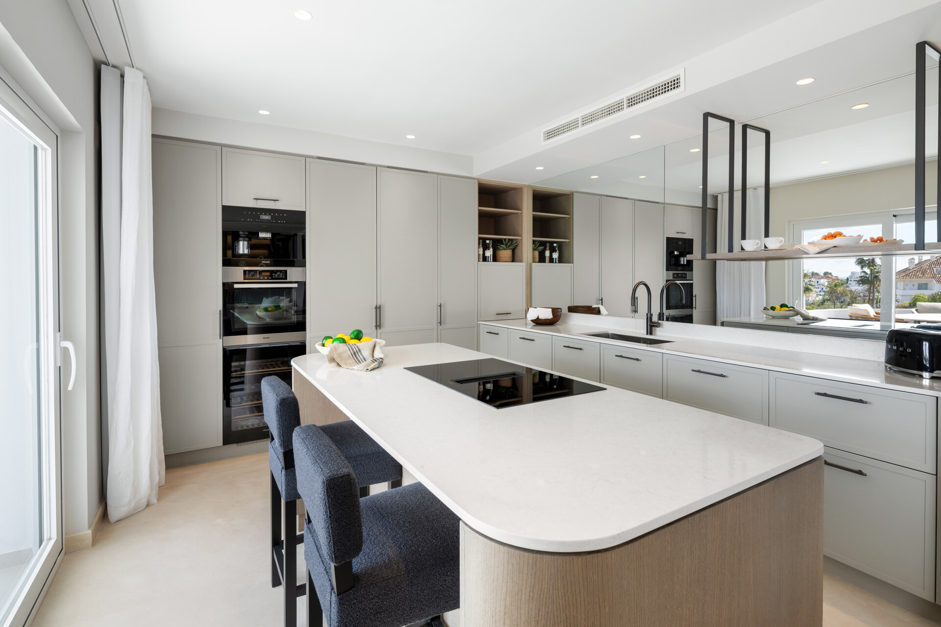 Elegant duplex penthouse offers modern comfort