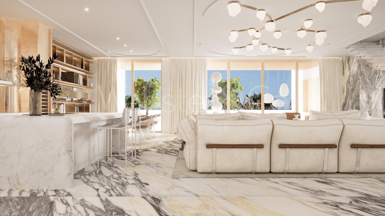 Prestigious & luxurious beachside duplex penthouse