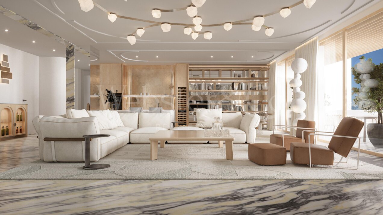 Prestigious & luxurious beachside duplex penthouse