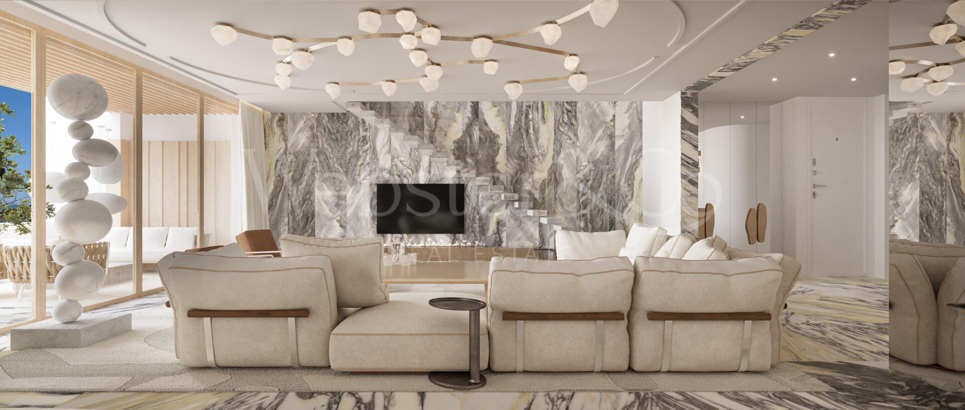 Prestigious & luxurious beachside duplex penthouse