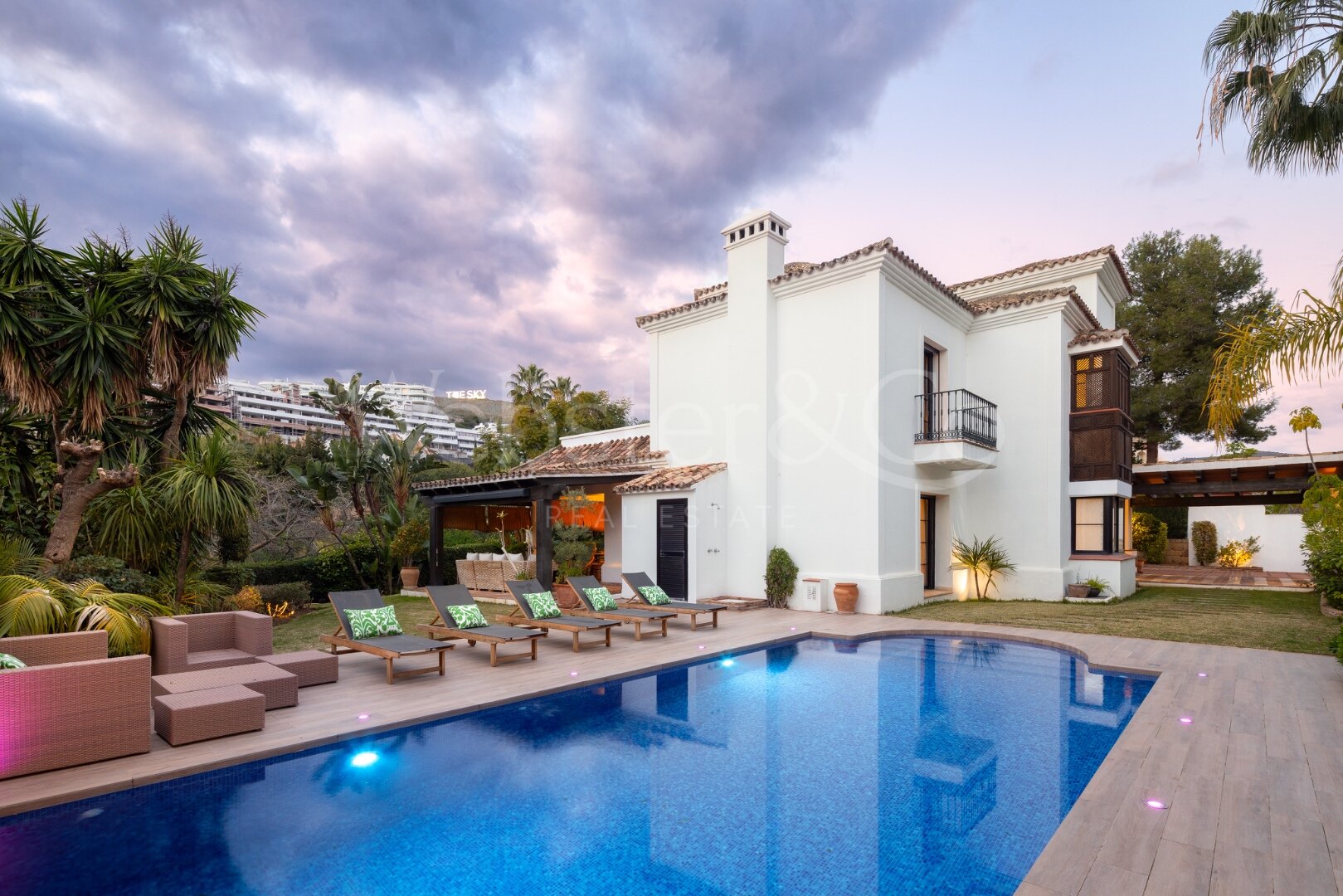 Villa en La Quinta con encanto mediterráneo