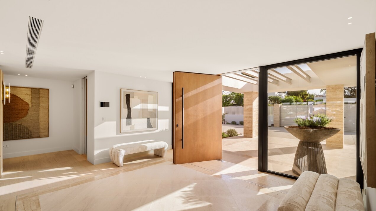 Hogar encantador que irradia elegancia y estilo