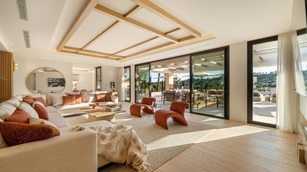 Hogar encantador que irradia elegancia y estilo