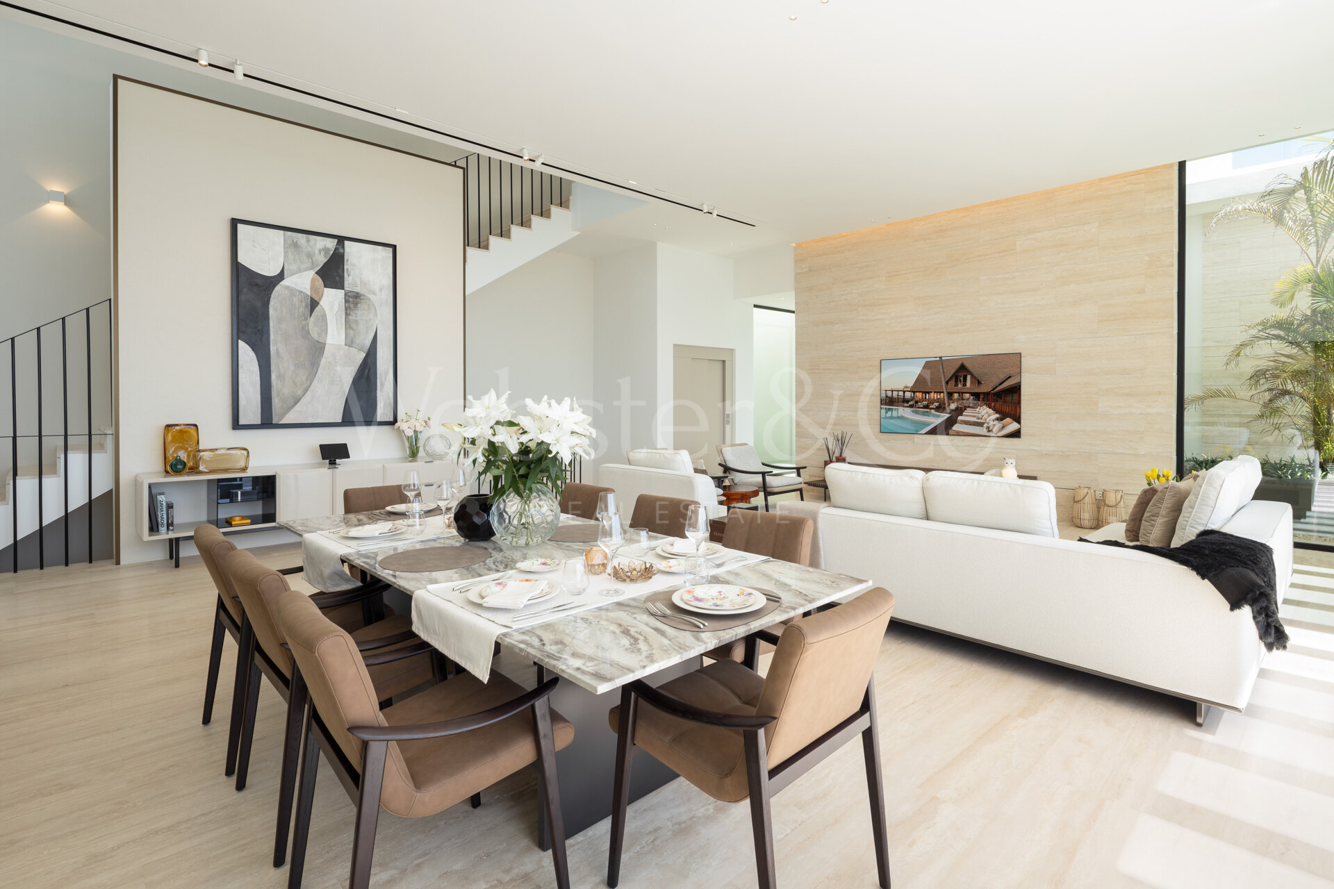 Nueva villa que cautiva con sus vistas panorámicas