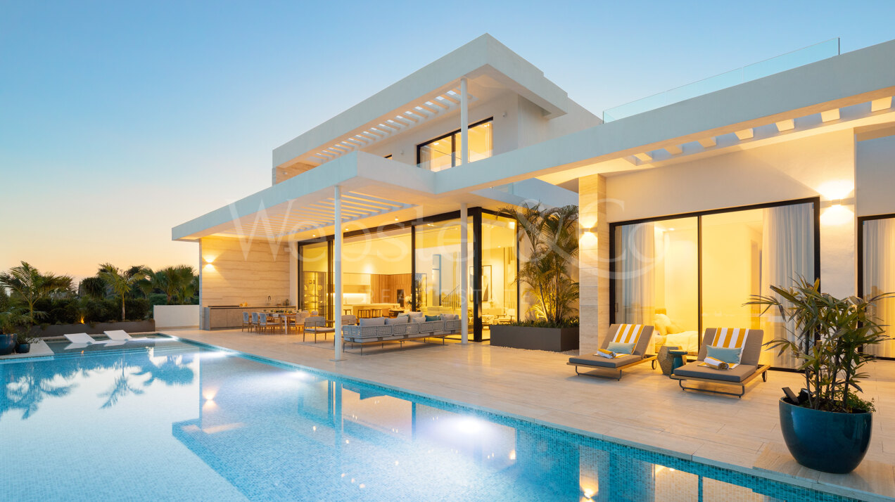 Nueva villa que cautiva con sus vistas panorámicas