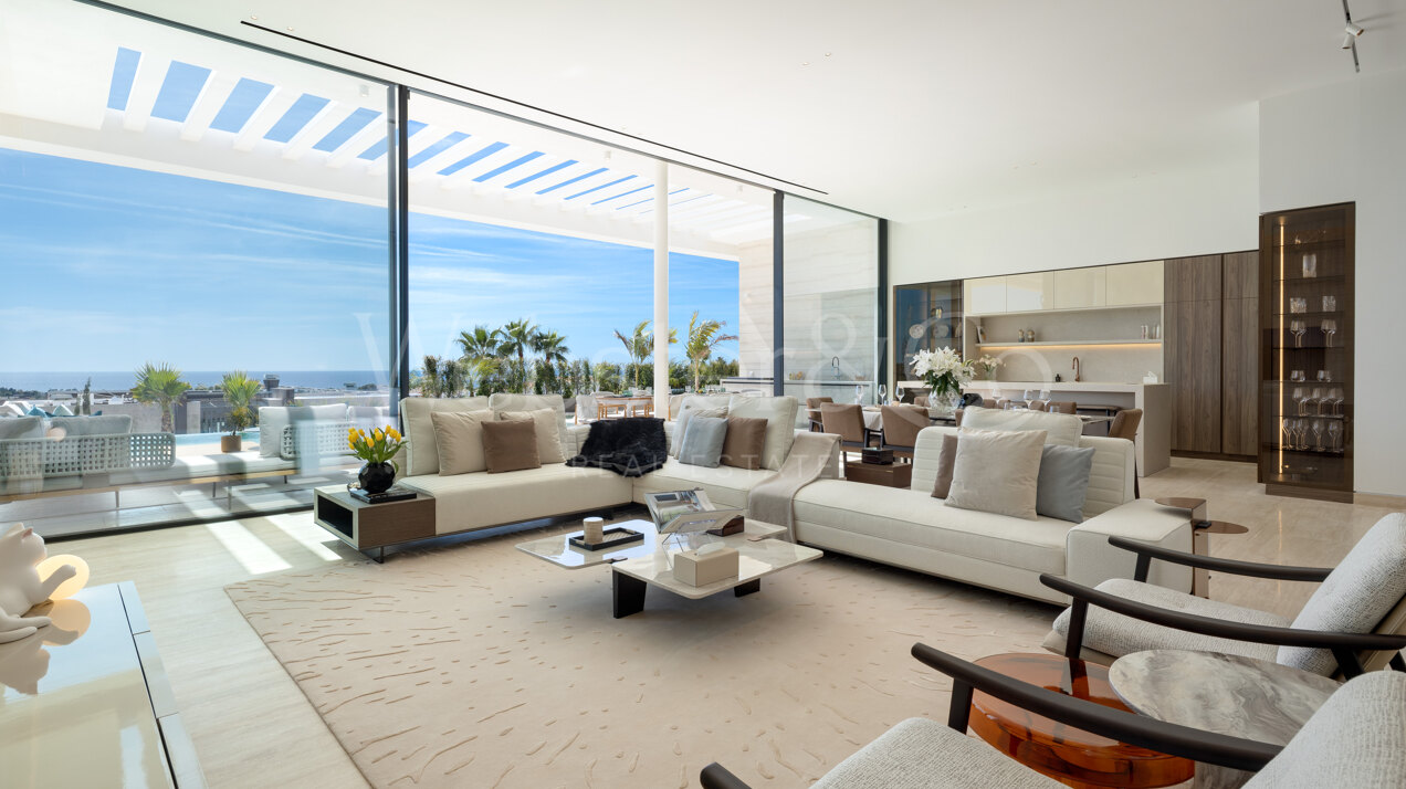 Nueva villa que cautiva con sus vistas panorámicas