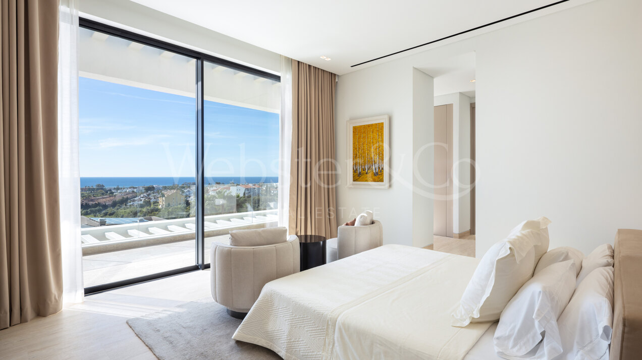 Nueva villa que cautiva con sus vistas panorámicas