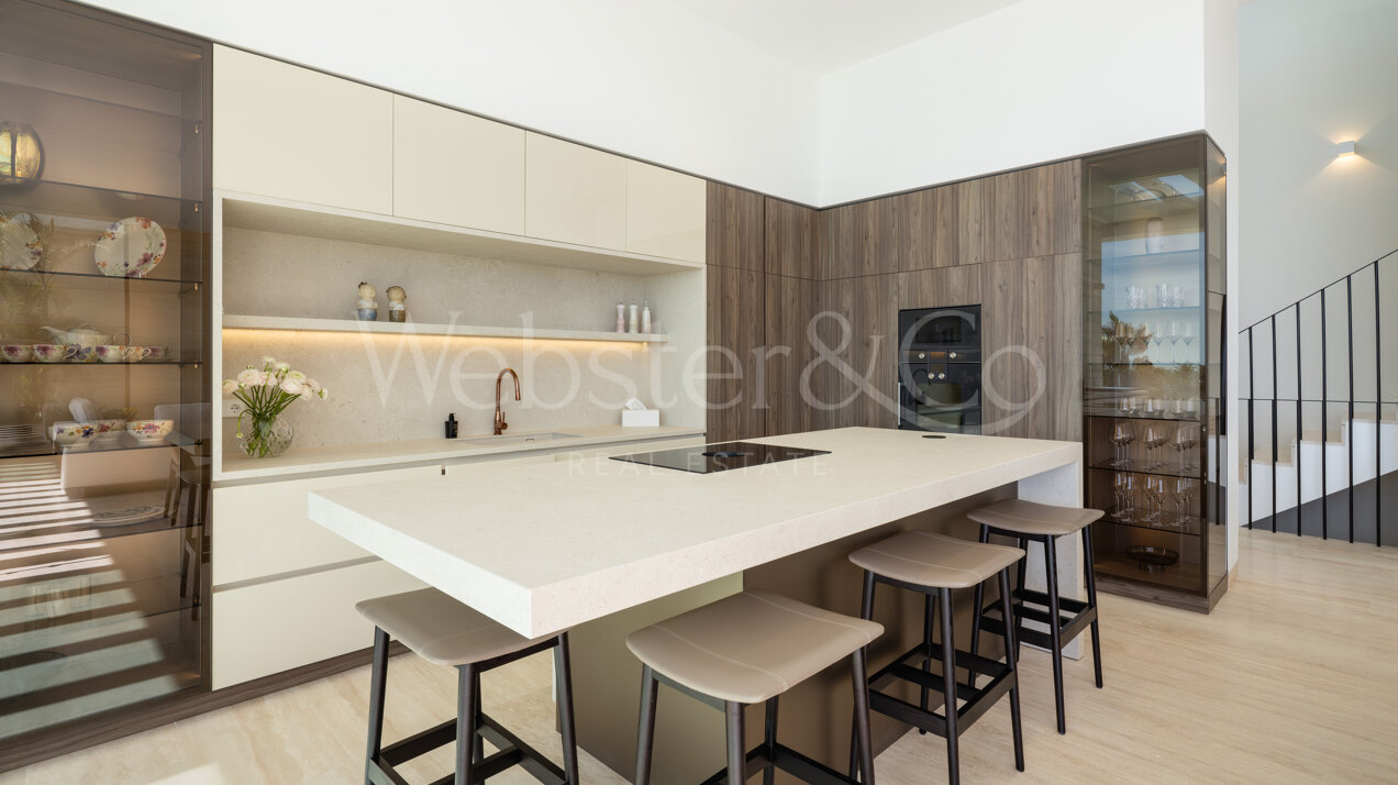 Nueva villa que cautiva con sus vistas panorámicas