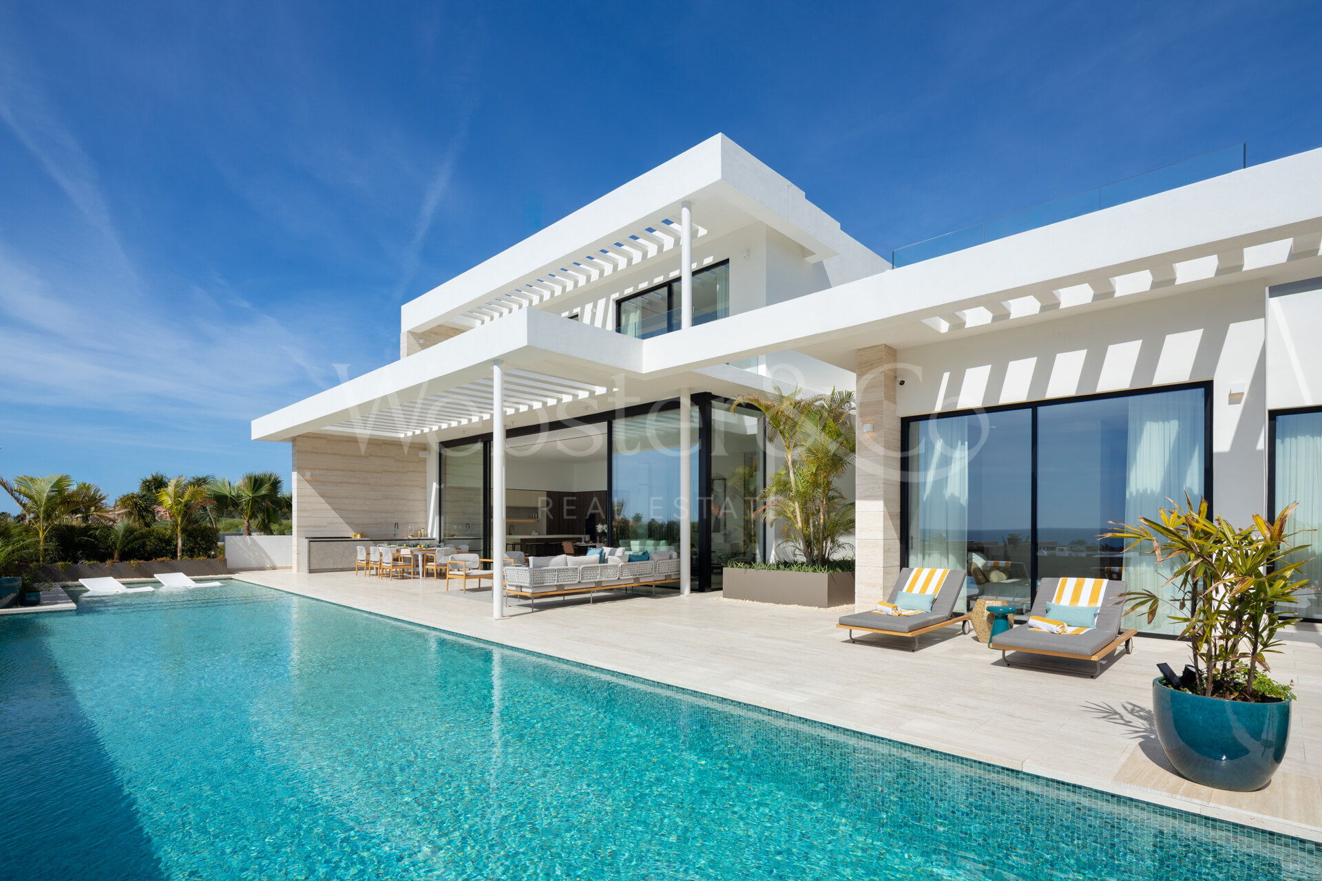 Nueva villa que cautiva con sus vistas panorámicas