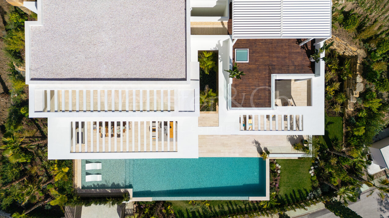 Nueva villa que cautiva con sus vistas panorámicas