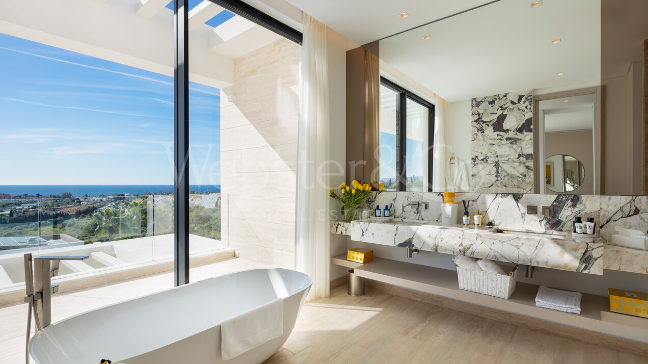 Nueva villa que cautiva con sus vistas panorámicas