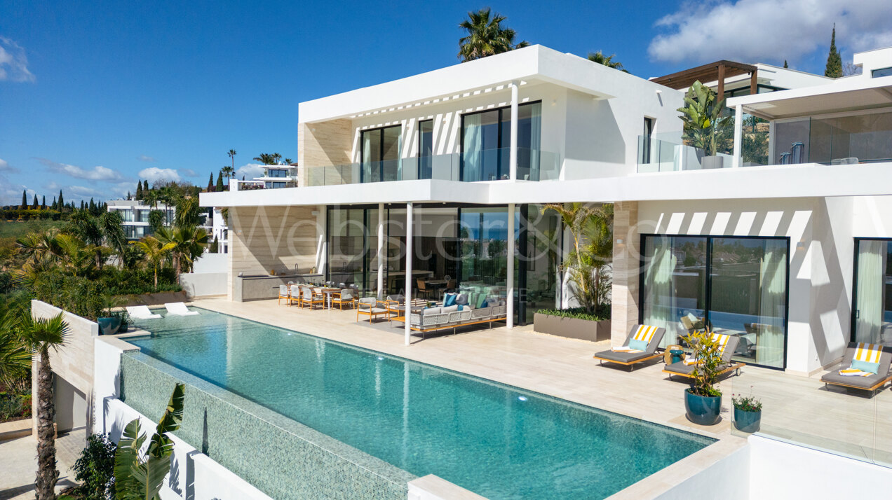 Nueva villa que cautiva con sus vistas panorámicas