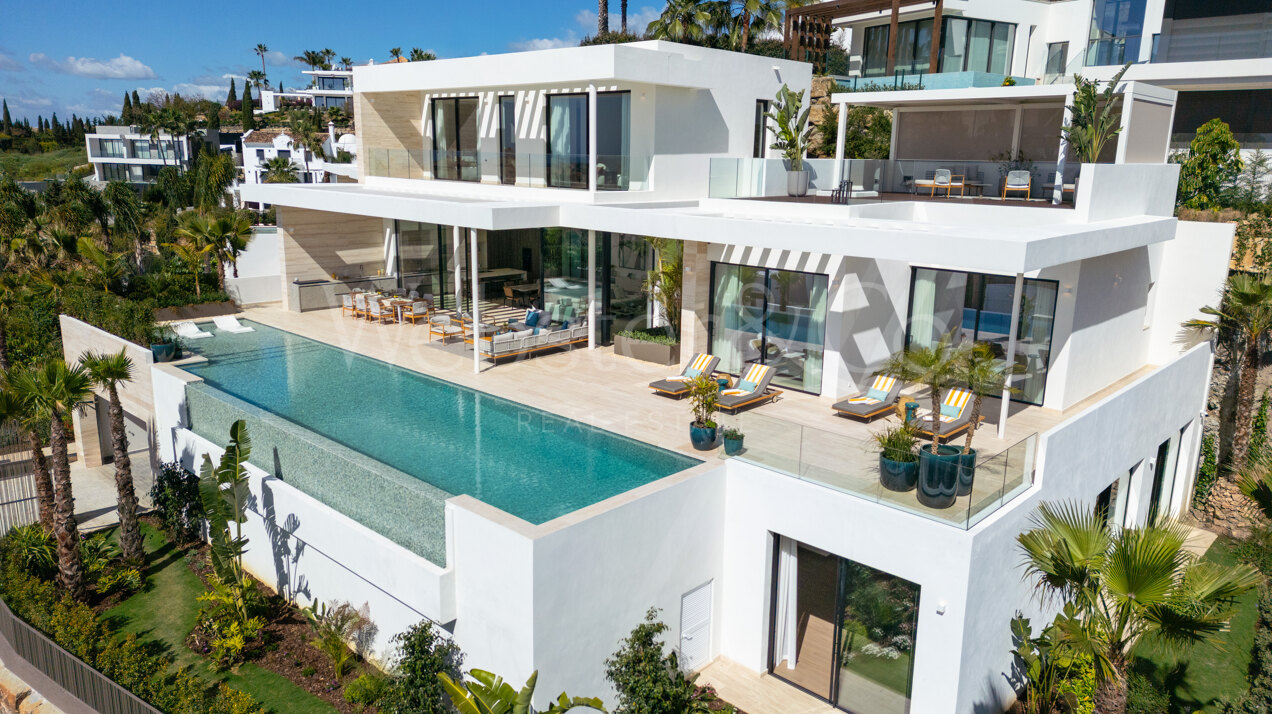 Nueva villa que cautiva con sus vistas panorámicas