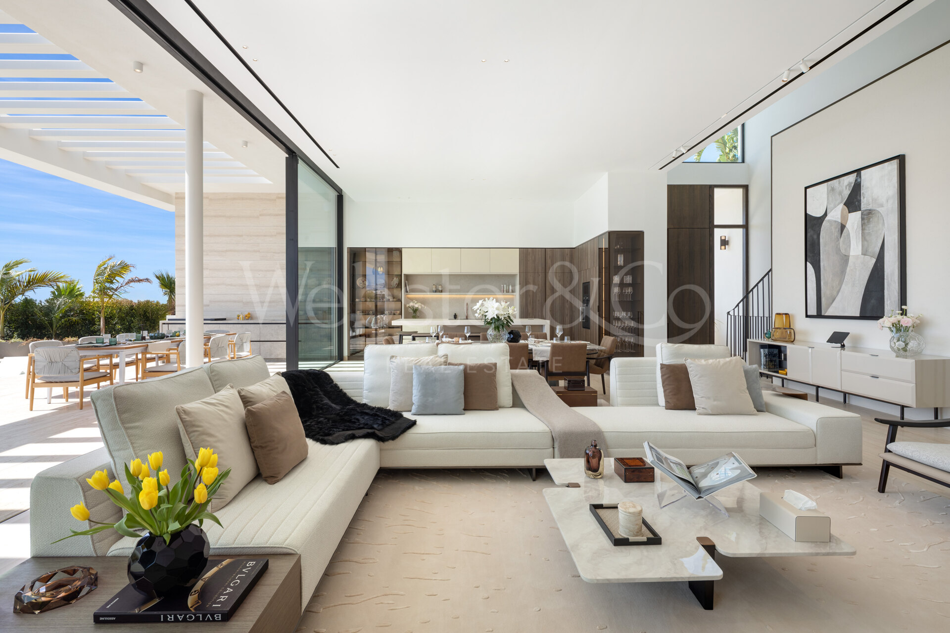 Nueva villa que cautiva con sus vistas panorámicas