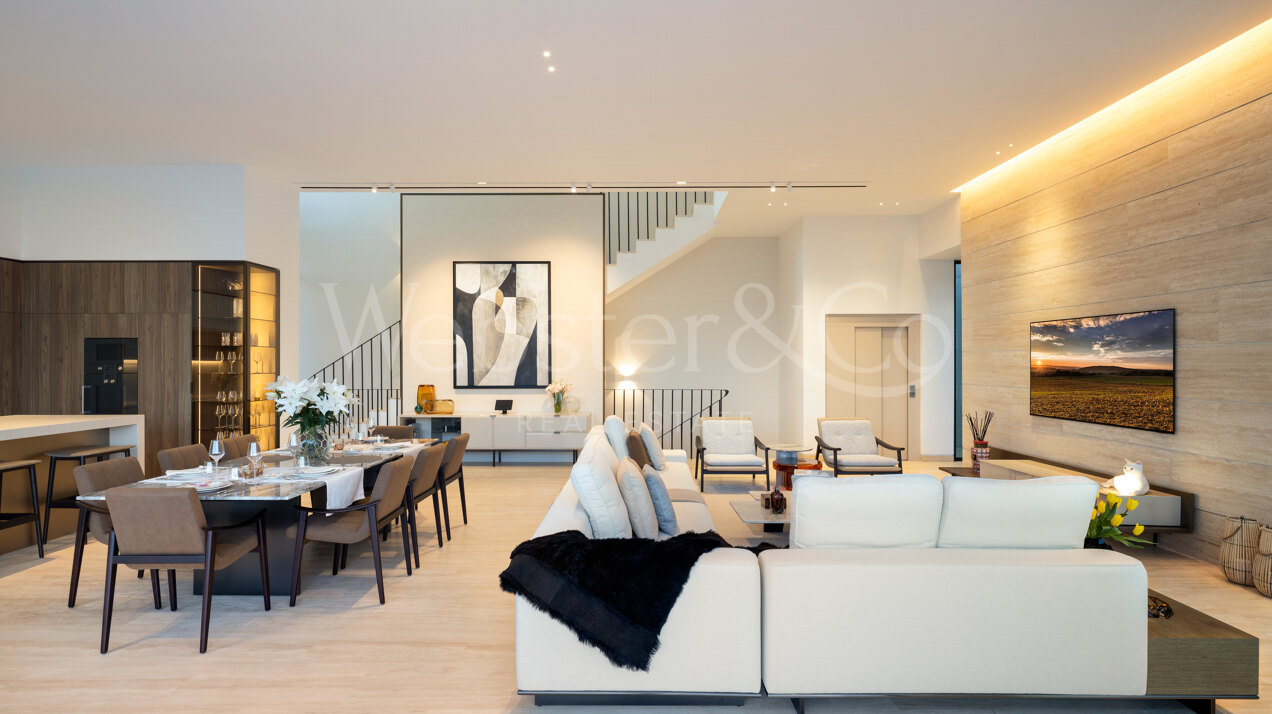 Nueva villa que cautiva con sus vistas panorámicas