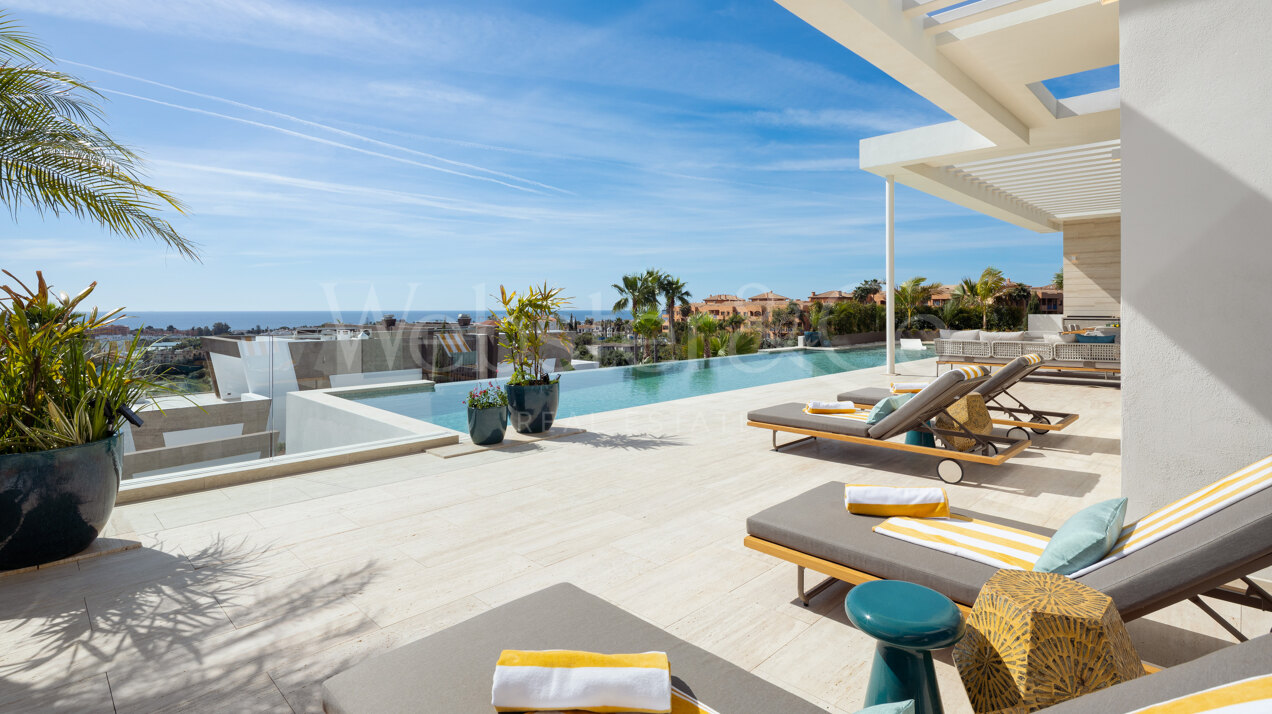 Nueva villa que cautiva con sus vistas panorámicas