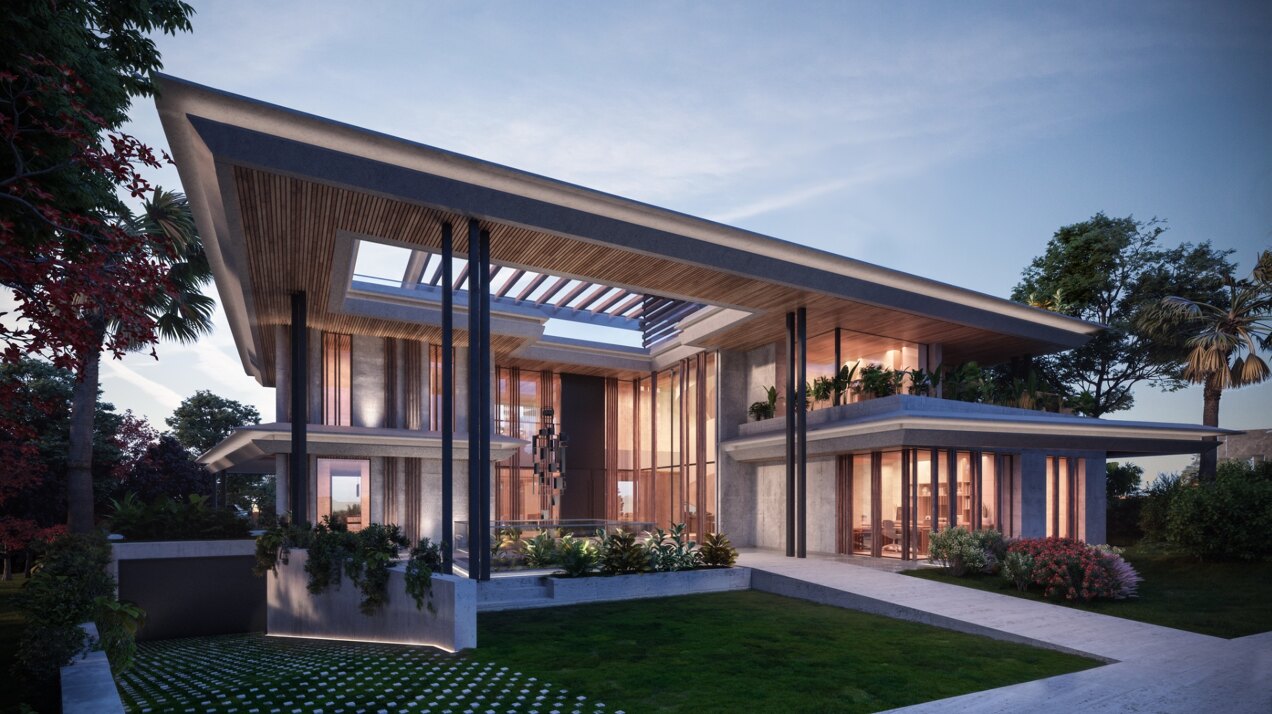 Rare opportunity: Plot with project in exclusive enclave