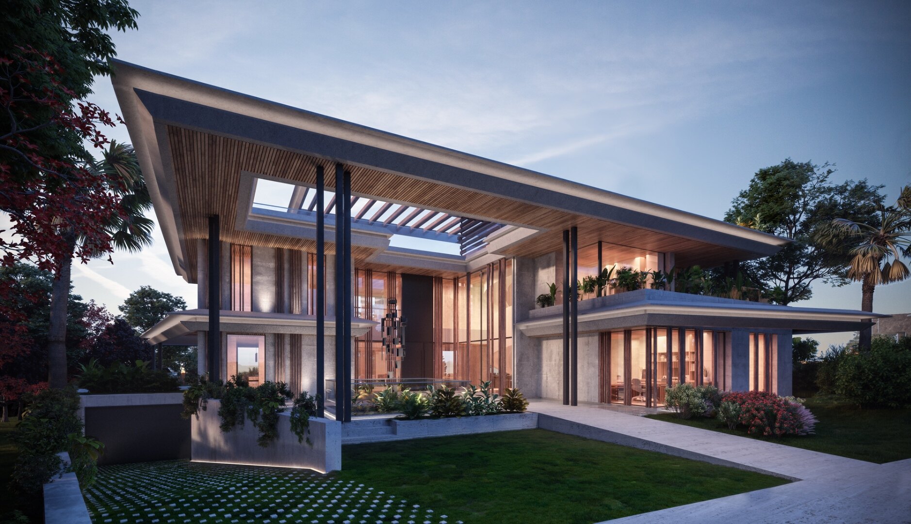 Rare opportunity: Plot with project in exclusive enclave
