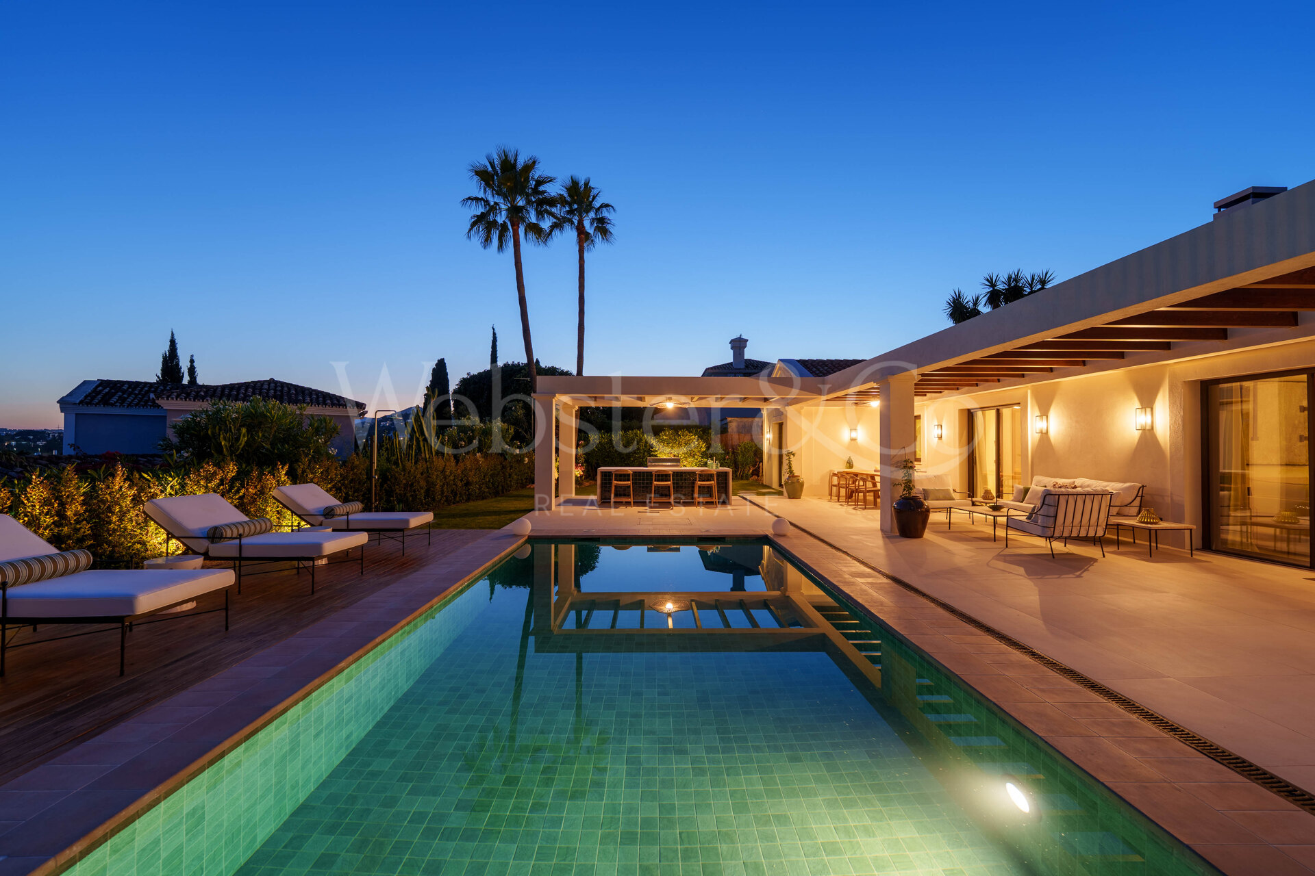 Exquisite single-level villa in renowned Golf Valley