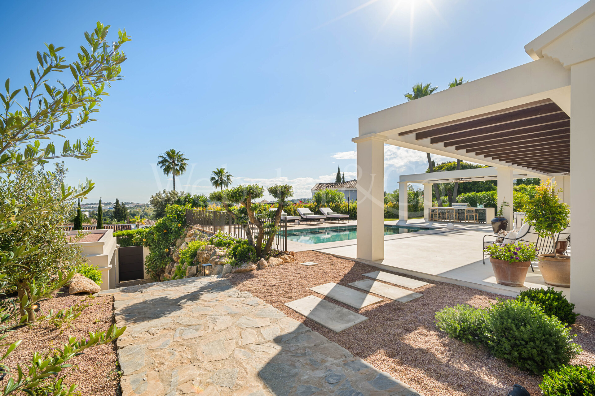 Exquisite single-level villa in renowned Golf Valley