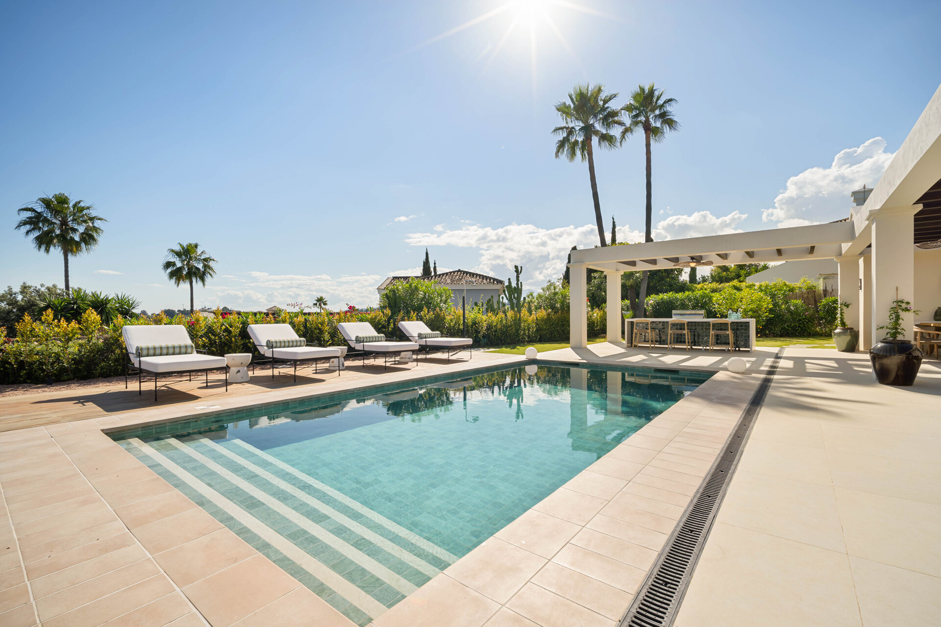 Exquisite single-level villa in renowned Golf Valley