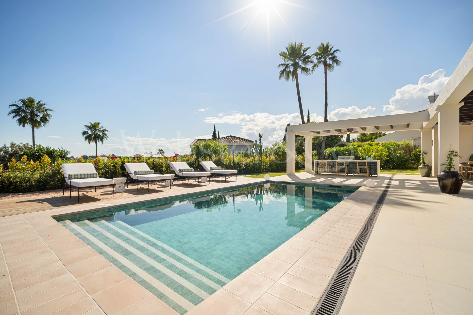 Exquisite single-level villa in renowned Golf Valley