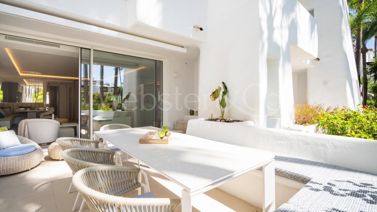 Impeccable Puente Romano apartment embodies luxury