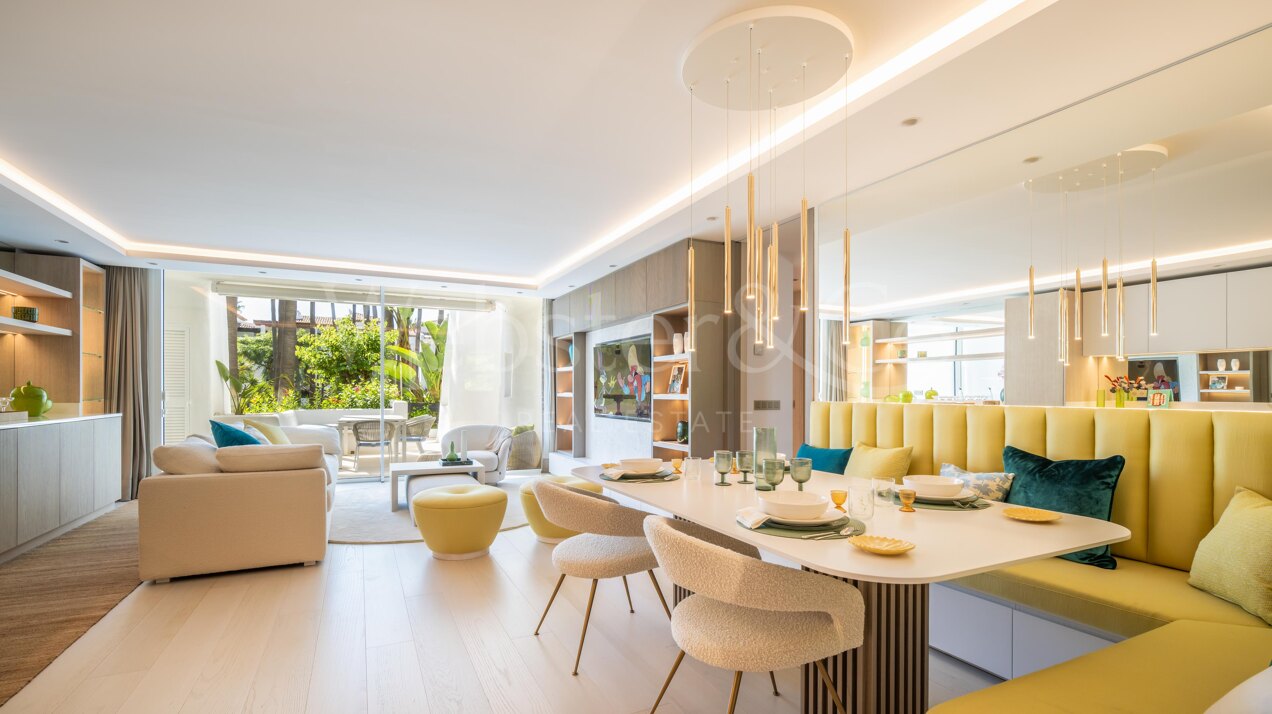 Impeccable Puente Romano apartment embodies luxury