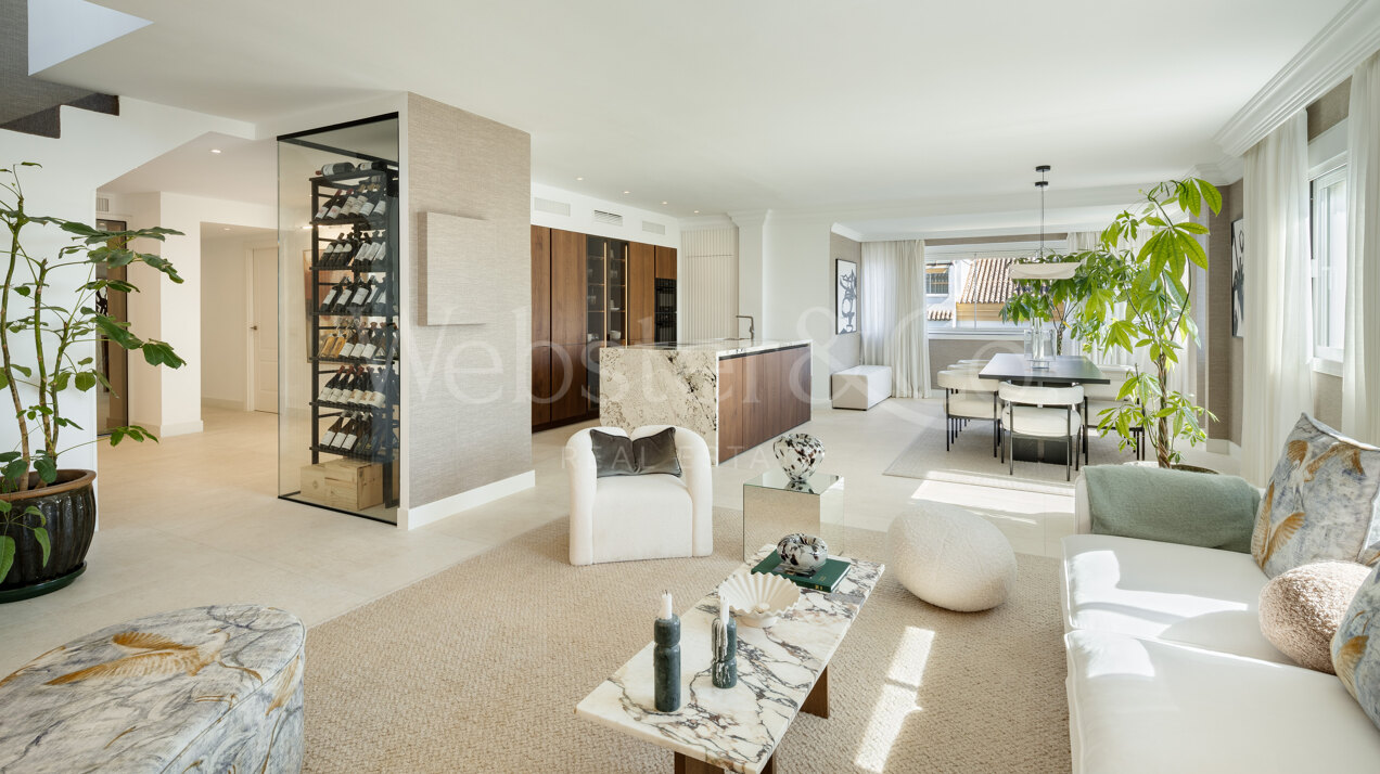 Fantastic duplex penthouse with panoramic views