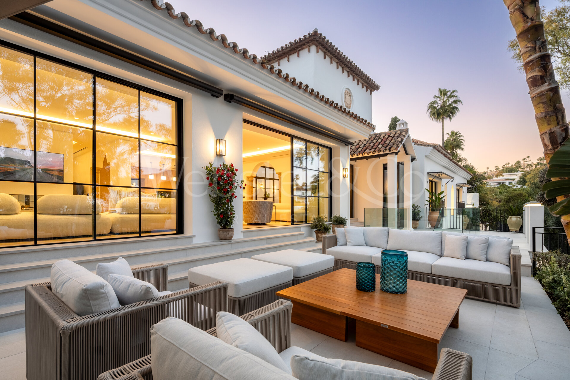 Excelente villa con impresionantes vistas al golf