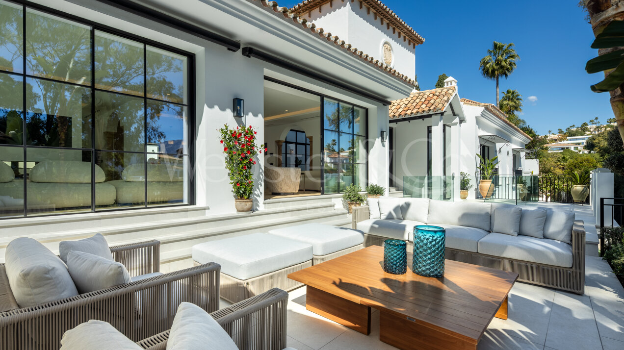 Excelente villa con impresionantes vistas al golf