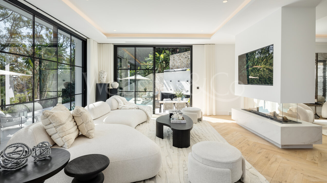 Excelente villa con impresionantes vistas al golf