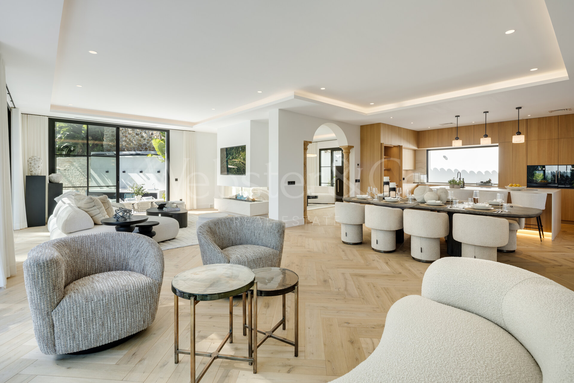 Excelente villa con impresionantes vistas al golf