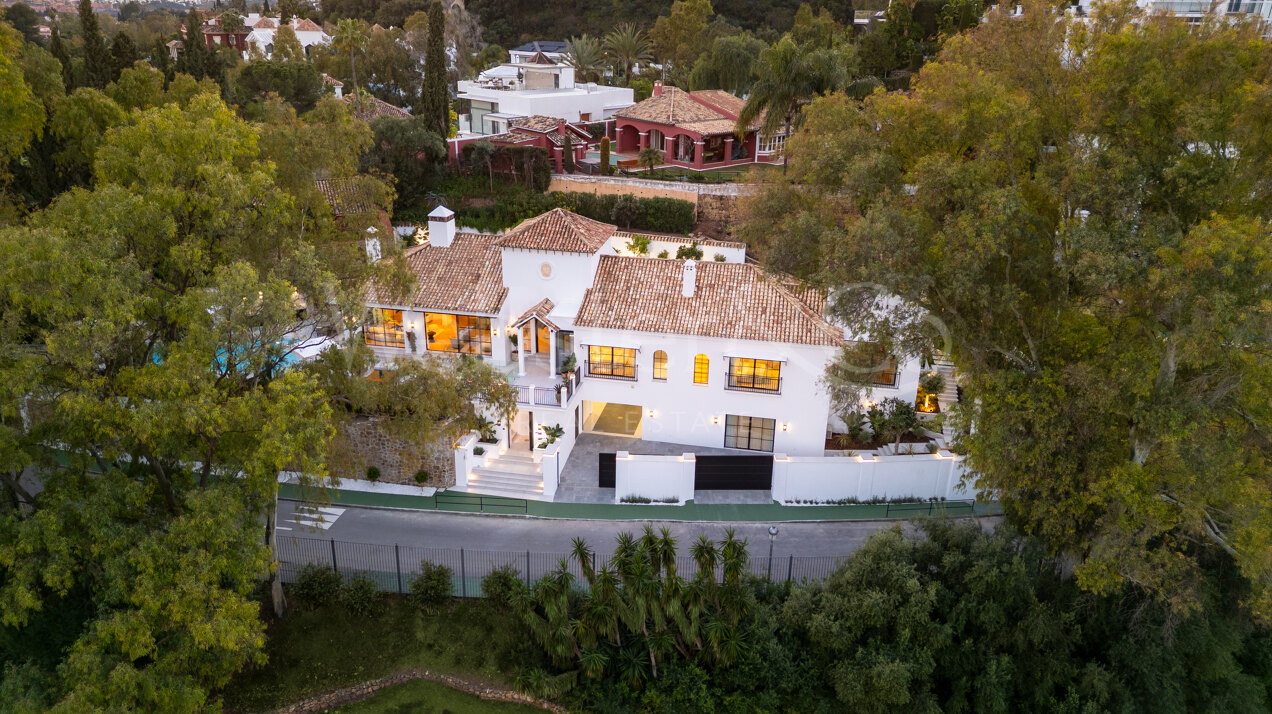 Excelente villa con impresionantes vistas al golf