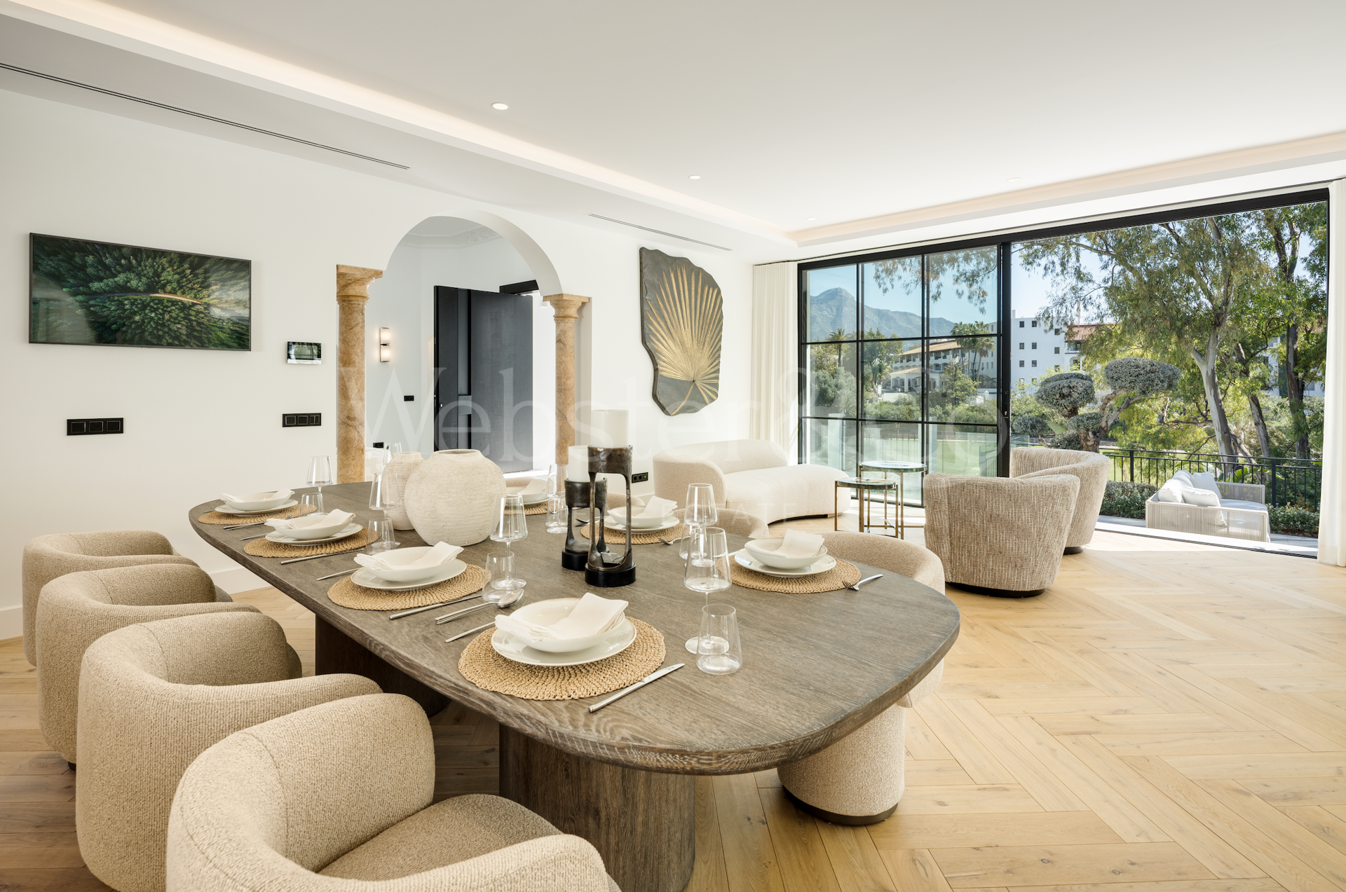 Excelente villa con impresionantes vistas al golf