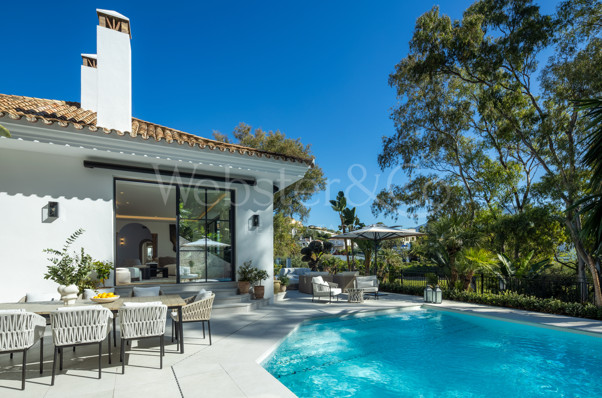 Excelente villa con impresionantes vistas al golf