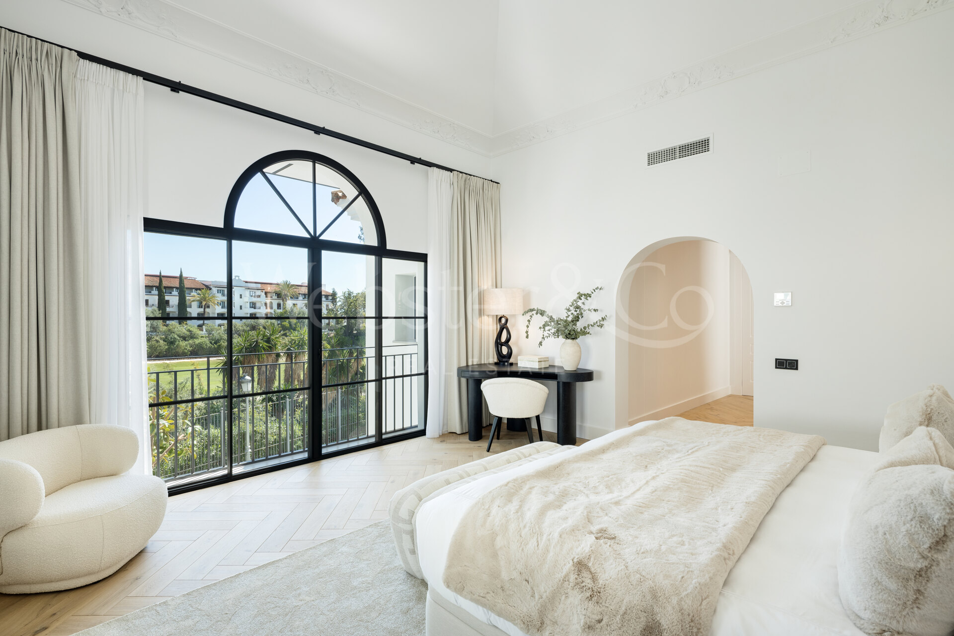 Excelente villa con impresionantes vistas al golf