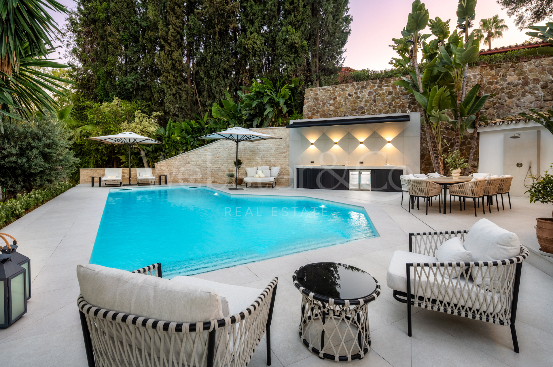 Excelente villa con impresionantes vistas al golf