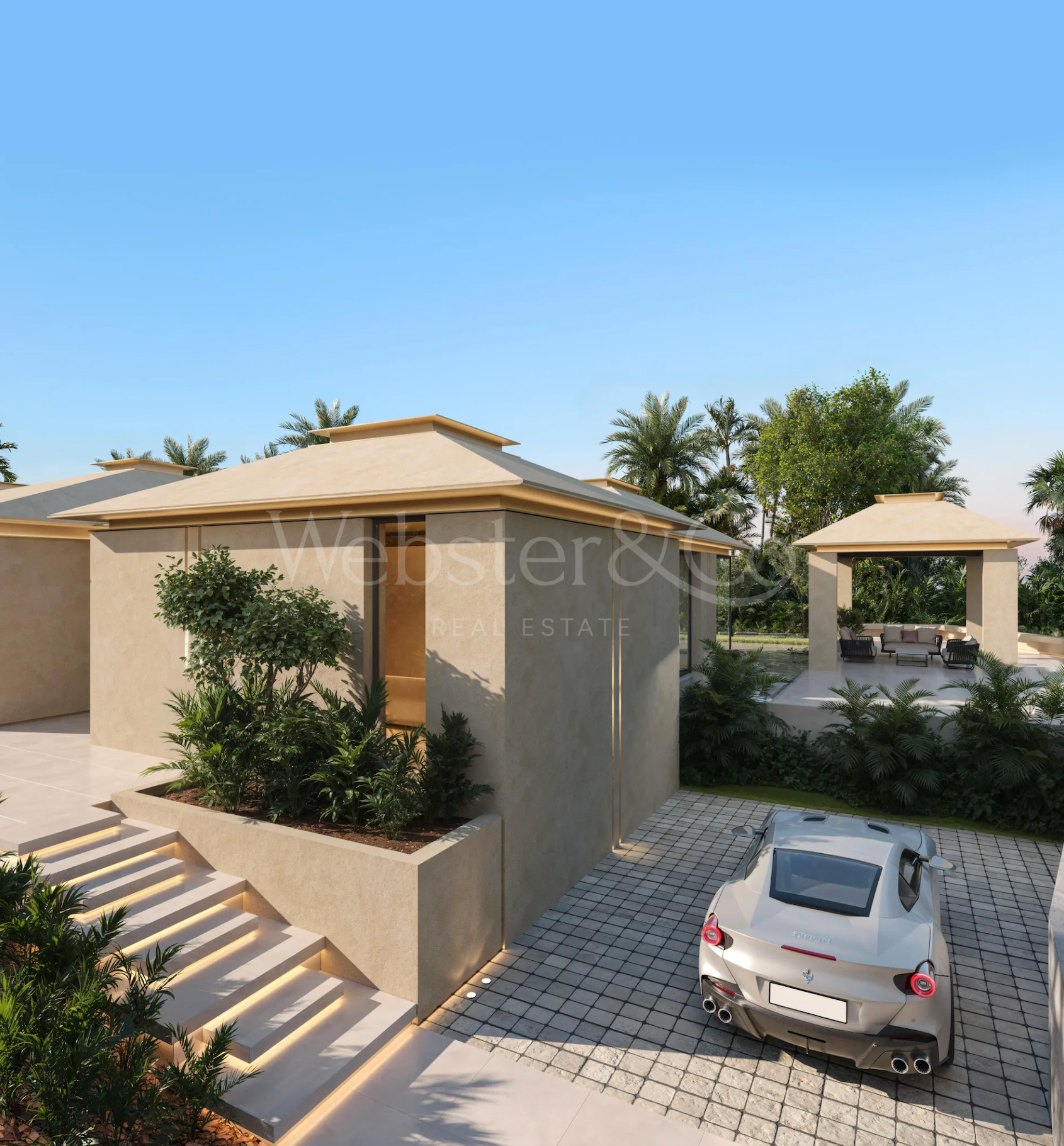 Architectural masterpiece offers serene lifestyle