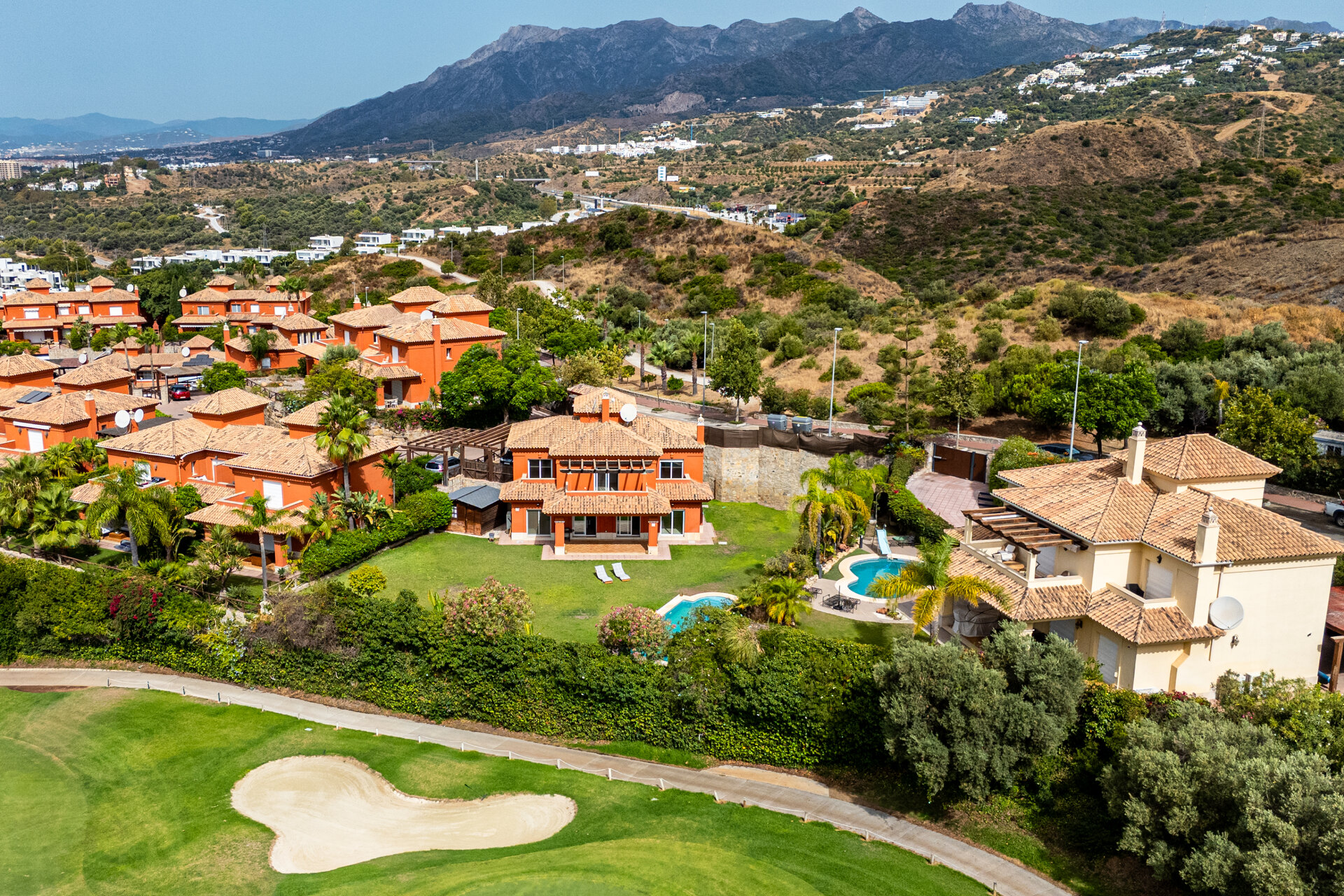 Frontline golf villa is the epitome of coastal living